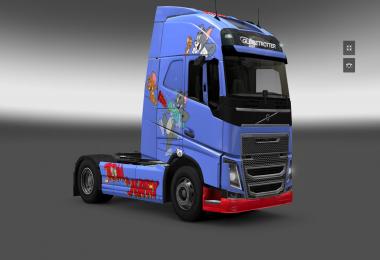 Volvo FH 2012 Tom & Jerry Skin