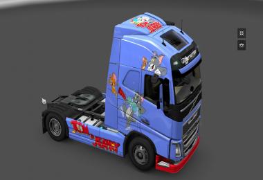 Volvo FH 2012 Tom & Jerry Skin