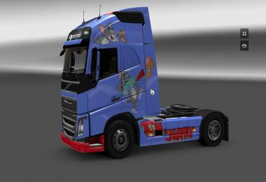 Volvo FH 2012 Tom & Jerry Skin