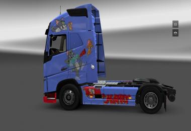 Volvo FH 2012 Tom & Jerry Skin