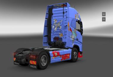 Volvo FH 2012 Tom & Jerry Skin