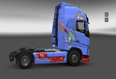 Volvo FH 2012 Tom & Jerry Skin