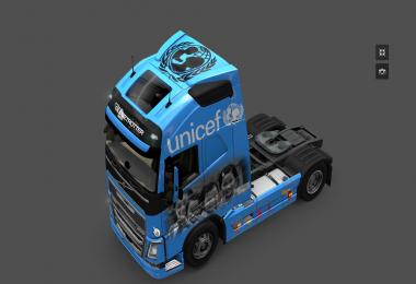 Volvo FH 2012 Unicef Skin