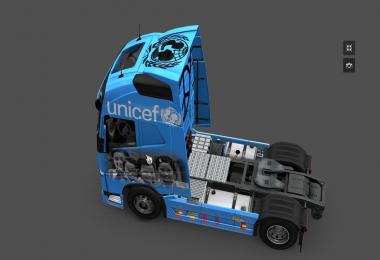 Volvo FH 2012 Unicef Skin