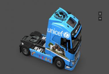 Volvo FH 2012 Unicef Skin