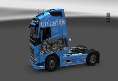 Volvo FH 2012 Unicef Skin