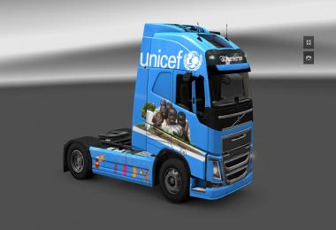 Volvo FH 2012 Unicef Skin