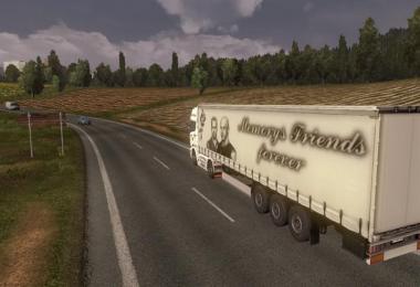 Scania Paul Walker + Trailer v1.0