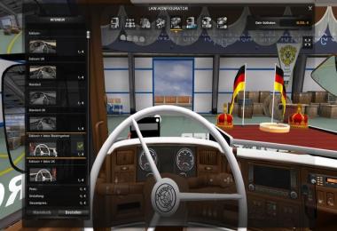 50k Scania R 2008 Vabis steering wheel v1.1 fixed