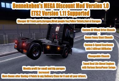 Bennekeben's Mega Discount Mod