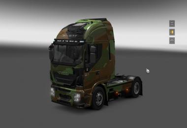 Camo skin for Iveco Hi-Way