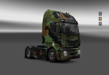 Camo skin for Iveco Hi-Way