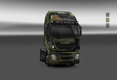 Camo skin for Iveco Hi-Way