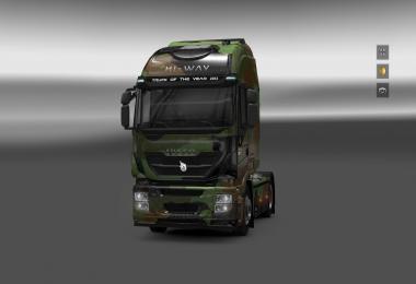 Camo skin for Iveco Hi-Way