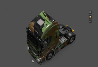 Camo skin for Iveco Hi-Way