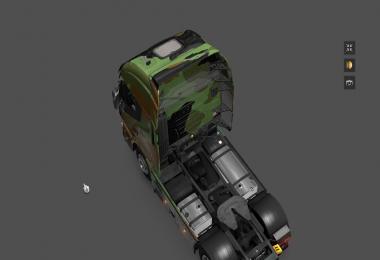 Camo skin for Iveco Hi-Way