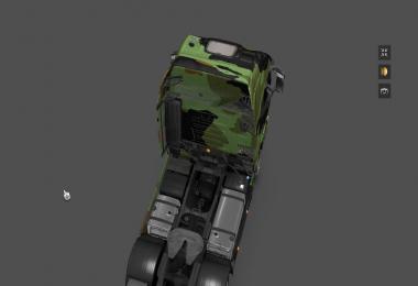 Camo skin for Iveco Hi-Way