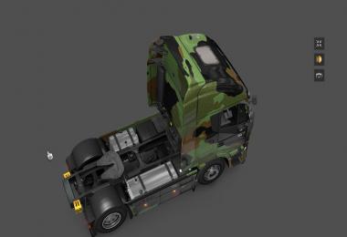 Camo skin for Iveco Hi-Way