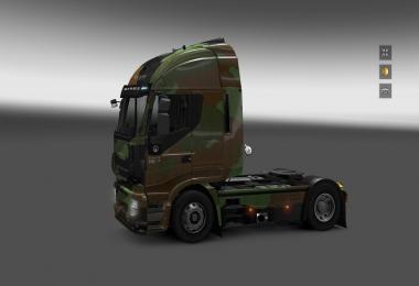 Camo skin for Iveco Hi-Way