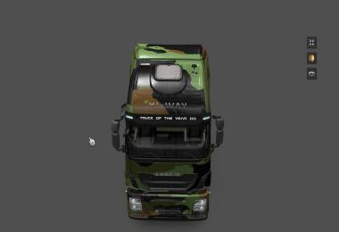 Camo skin for Iveco Hi-Way