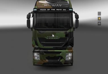 Camo skin for Iveco Hi-Way