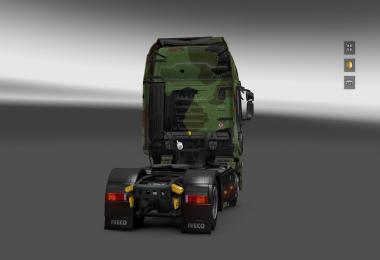 Camo skin for Iveco Hi-Way