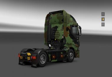 Camo skin for Iveco Hi-Way