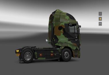 Camo skin for Iveco Hi-Way