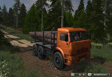 KAMAZ 6522 timber v1.0