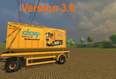 MAN TGX HKL with container v4.0