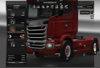 New Scania Wheels