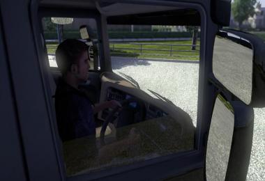 Open Driver Side Window for Scania Streamline