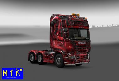 Scania Hintergrund Skin