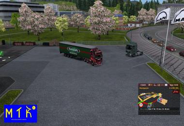 Scania Hintergrund Skin