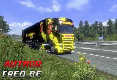 Scania R700 + Trailer “Scania Labs”