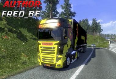 Scania R700 + Trailer “Scania Labs”