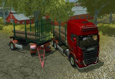 Scania R730 timber v1.0