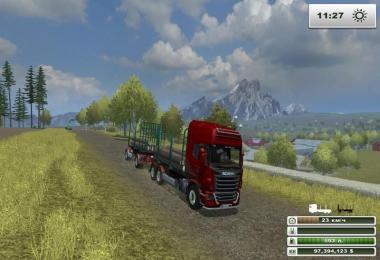 Scania R730 timber v1.0