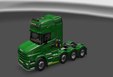 Scania T John Deere skin