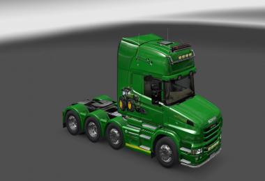 Scania T John Deere skin