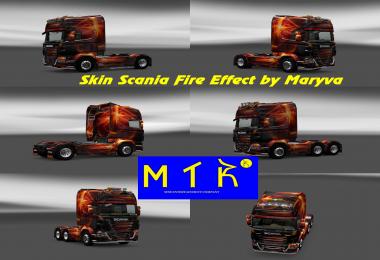 Skin Scania Fire Effect