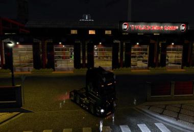 TruckSim Map garage