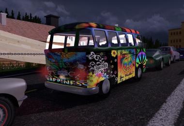 AI Traffic VW T2 Hippie Mobile