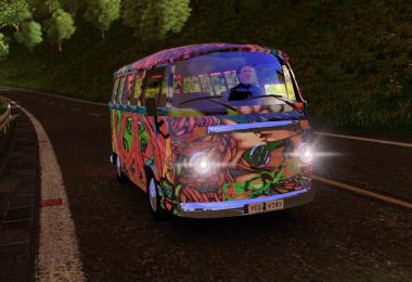 AI Traffic VW T2 Hippie Mobile