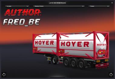 Chemical Hoyer Trailer