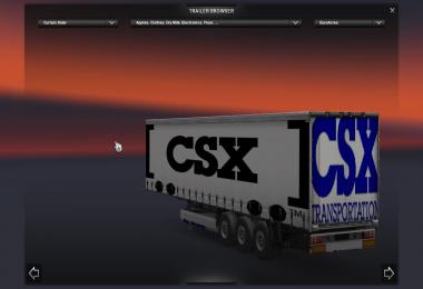 CSX Trailer Skin