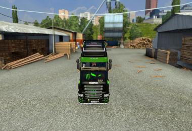 Long Line Monster Energy Skin v1.0