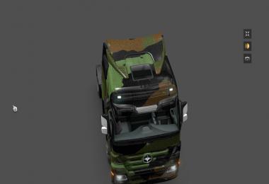 Mercedes Actros Camo Skin