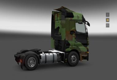 Mercedes Actros Camo Skin