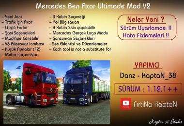 Mercedes Benz Axor Ultimate Mod V2 | 1.12.1+